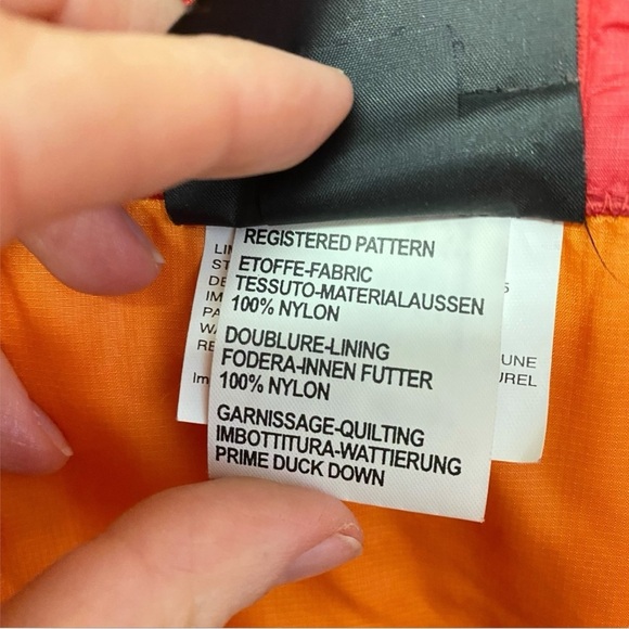 JET SET DUCK DOWN SKI PUFFER RED SZ M - Picture 6 of 12